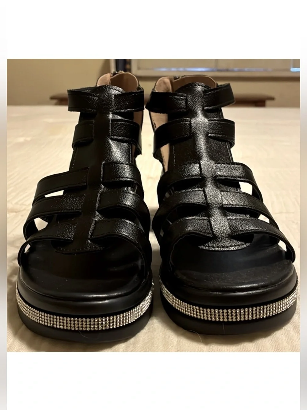New Chloe Wedge Sandals in
Black size 8.5 Reserved @sandi_gonsalves - Picture 2 of 5